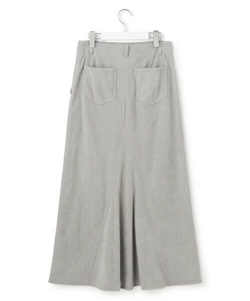 S size ONWARD(小さいサイズ) / エスサイズオンワード ミニ・ひざ丈スカート | 【SLOW/一部店舗限定】ソフトコーデュロイ マーメイド スカート | 詳細8