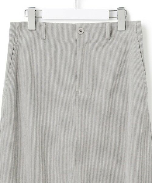 S size ONWARD(小さいサイズ) / エスサイズオンワード ミニ・ひざ丈スカート | 【SLOW/一部店舗限定】ソフトコーデュロイ マーメイド スカート | 詳細9