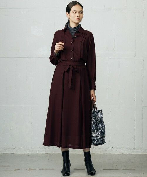 S size ONWARD(小さいサイズ) / エスサイズオンワード ミニ・ひざ丈スカート | 【カタログ掲載】TWハイツイストビエラ スカート | 詳細1