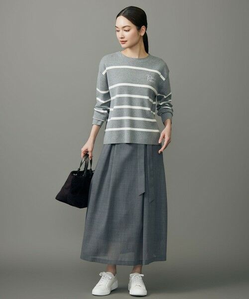 S size ONWARD(小さいサイズ) / エスサイズオンワード ミニ・ひざ丈スカート | 【カタログ掲載】TWハイツイストビエラ スカート | 詳細5