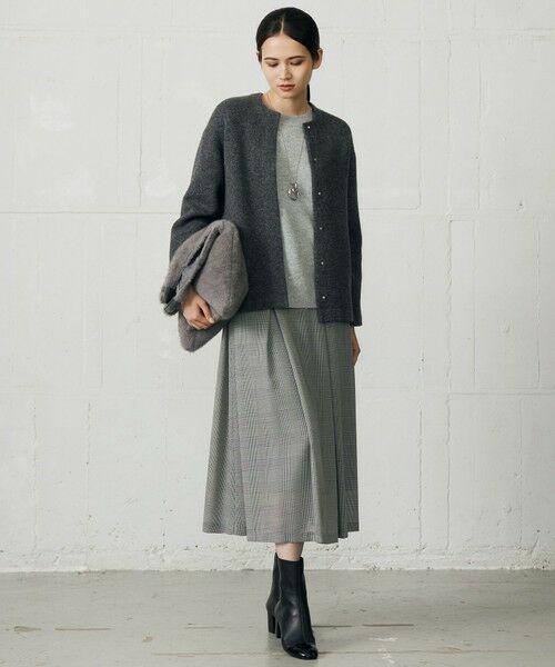 S size ONWARD(小さいサイズ) / エスサイズオンワード ミニ・ひざ丈スカート | 【カタログ掲載】TWハイツイストビエラ スカート | 詳細17