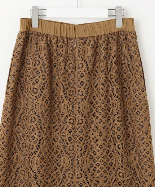 S size ONWARD(小さいサイズ) / エスサイズオンワード ミニ・ひざ丈スカート | 【SHIHOさん着用】バイカラーレース スカート | 詳細14