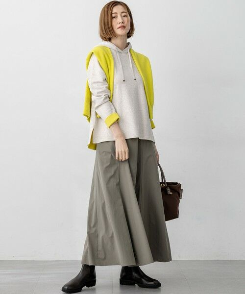 S size ONWARD(小さいサイズ) / エスサイズオンワード ミニ・ひざ丈スカート | 【洗える】ストレッチタイプライター フレア スカート | 詳細11