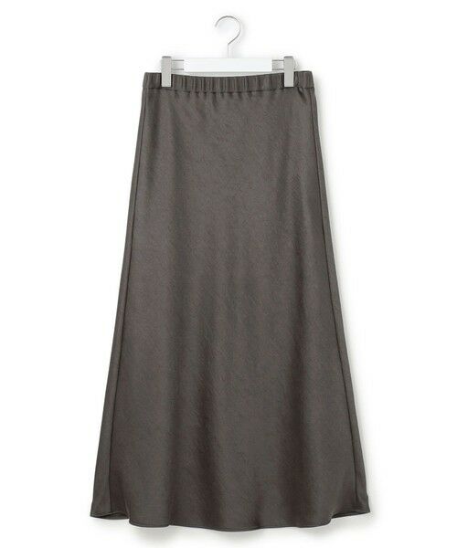 S size ONWARD(小さいサイズ) / エスサイズオンワード ミニ・ひざ丈スカート | 【VERY11月号掲載/洗える】ヴィンテージダブルサテン ナロー スカート | 詳細15