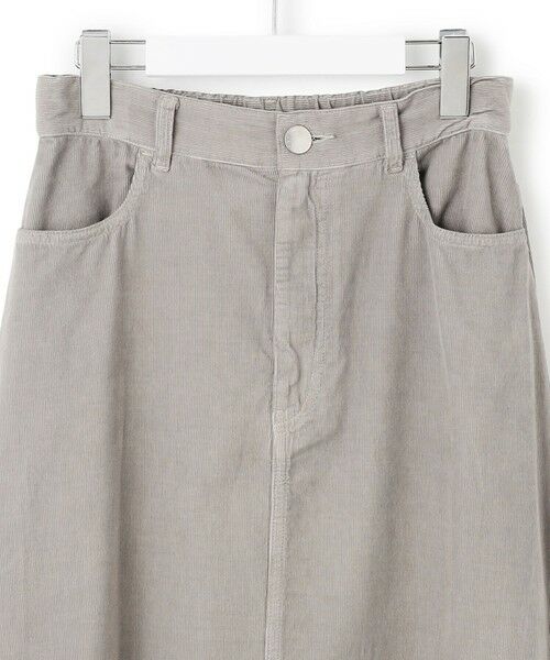 S size ONWARD(小さいサイズ) / エスサイズオンワード ミニ・ひざ丈スカート | 【Oggi11月号掲載/洗える】コットン コーデュロイ スカート | 詳細8