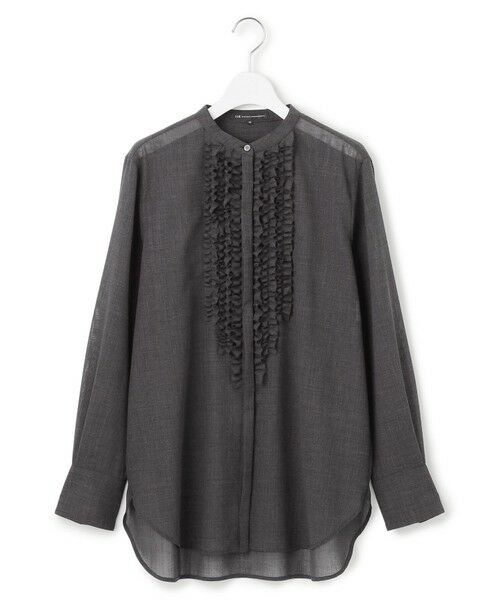 S size ONWARD(小さいサイズ) / エスサイズオンワード シャツ・ブラウス | 【VERY11月号掲載/洗える】TWボイル フリルディテール ブラウス | 詳細5