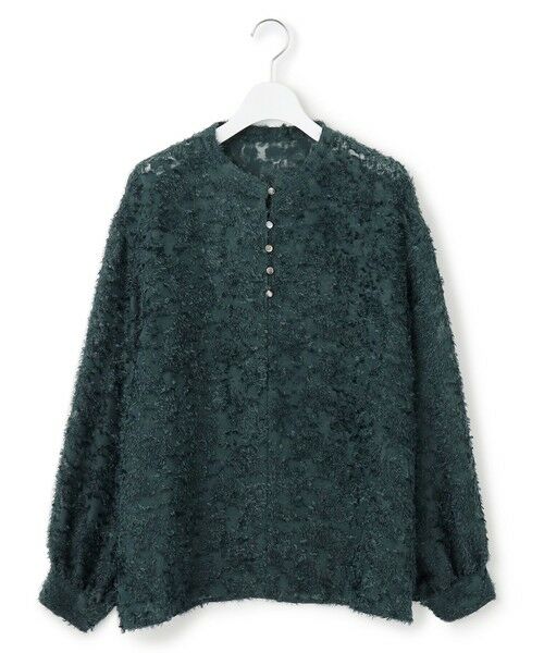 S size ONWARD(小さいサイズ) / エスサイズオンワード シャツ・ブラウス | 【洗える】シアーカットジャカード ブラウス | 詳細9