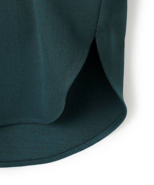 S size ONWARD(小さいサイズ) / エスサイズオンワード シャツ・ブラウス | 【滝沢眞規子さん着用/洗える】メリノウールサテン 2WAYドルマンスリーブシャツ | 詳細18