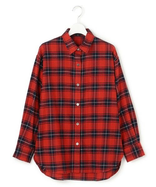 S size ONWARD(小さいサイズ) / エスサイズオンワード シャツ・ブラウス | 【洗える】ブラッシュド ビエラチェック シャツ | 詳細13