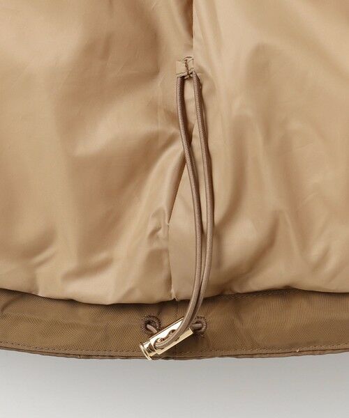 S size ONWARD(小さいサイズ) / エスサイズオンワード ダウンジャケット・ベスト | 【カタログ掲載】マイクロタッサーダウンスタンドカラー コート | 詳細13