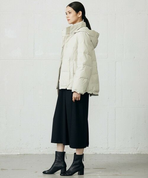 S size ONWARD(小さいサイズ) / エスサイズオンワード ダウンジャケット・ベスト | 【WEB限定カラーあり・SHIHOさん着用】マイクロタッサーダウン コート | 詳細3