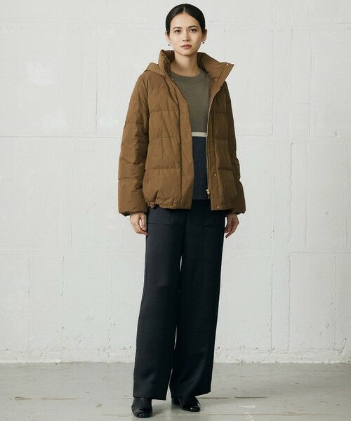 S size ONWARD(小さいサイズ) / エスサイズオンワード ダウンジャケット・ベスト | 【WEB限定カラーあり・SHIHOさん着用】マイクロタッサーダウン コート | 詳細10