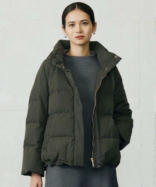 S size ONWARD(小さいサイズ)/エスサイズオンワード 【WEB限定カラーあり・洗える】マイクロタッサーダウン コート カーキ 32 S size ONWARD(小さいサイズ)/エスサイズオンワード 【WEB限定カラーあり・洗える】マイクロタッサーダウン コート カーキ 32