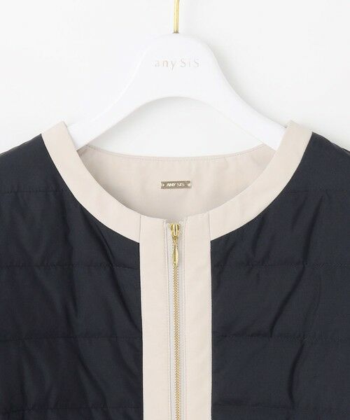 S size ONWARD(小さいサイズ) / エスサイズオンワード ダウンジャケット・ベスト | 【2WAY】ノーカラーダウン ジャケット | 詳細16