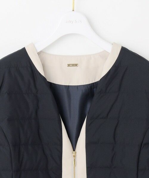 S size ONWARD(小さいサイズ) / エスサイズオンワード ダウンジャケット・ベスト | 【2WAY】ノーカラーダウン ジャケット | 詳細17