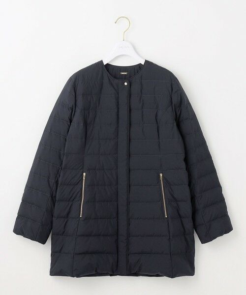 S size ONWARD(小さいサイズ) / エスサイズオンワード ダウンジャケット・ベスト | 【2WAY】ノーカラーミドル ダウン | 詳細18