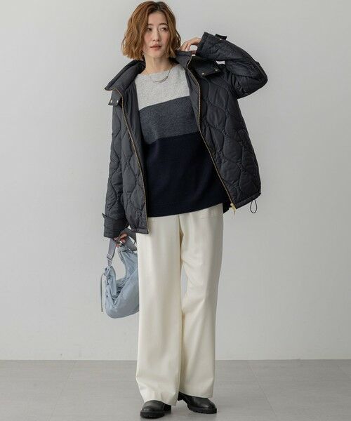 S size ONWARD(小さいサイズ) / エスサイズオンワード ダウンジャケット・ベスト | 中綿パディング フード2WAY アウター | 詳細9