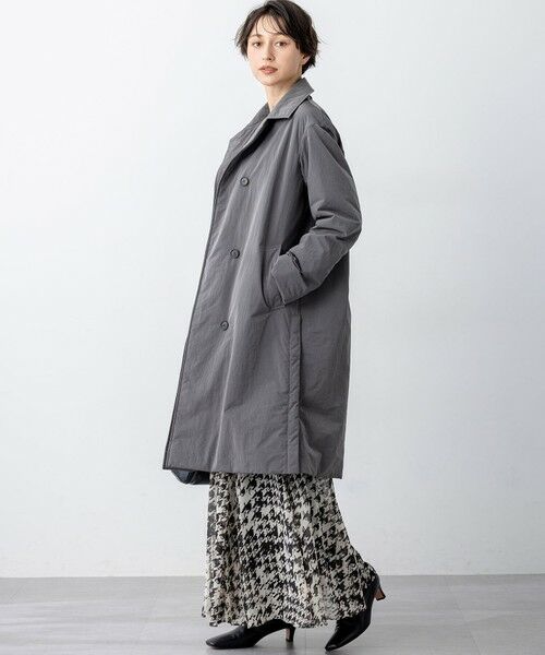 S size ONWARD(小さいサイズ) / エスサイズオンワード ダウンジャケット・ベスト | 【洗える】LIMONTA ステンカラー ライトアウター | 詳細2