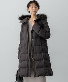 S size ONWARD(小さいサイズ) / エスサイズオンワード ダウンジャケット・ベスト | 【撥水加工】ブライトウール ロングダウンコート