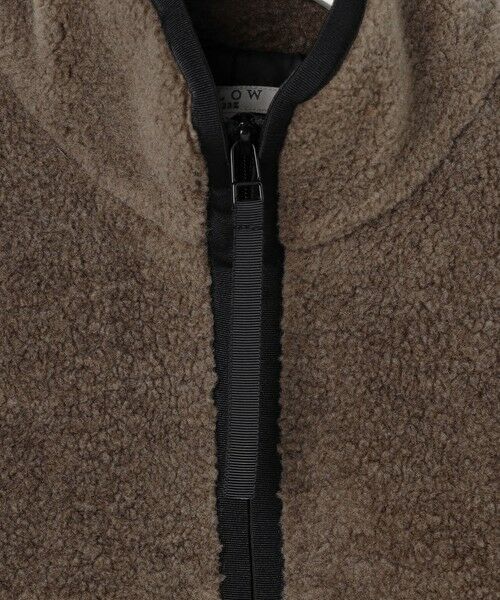 S size ONWARD(小さいサイズ) / エスサイズオンワード ブルゾン | 【SLOW/一部店舗限定】エコファー ブルゾン | 詳細9
