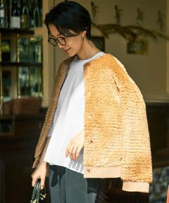 S size ONWARD(小さいサイズ) / エスサイズオンワード その他アウター | 【カタログ掲載】ファー アウター