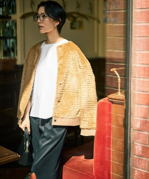 S size ONWARD(小さいサイズ) / エスサイズオンワード その他アウター | 【カタログ掲載】ファー アウター | 詳細2