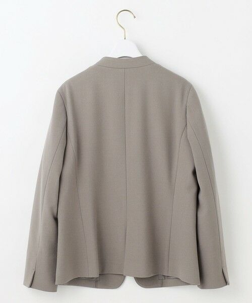 S size ONWARD(小さいサイズ) / エスサイズオンワード ノーカラージャケット | ビューティサーモ2WAYストレッチ ノーカラージャケット | 詳細9