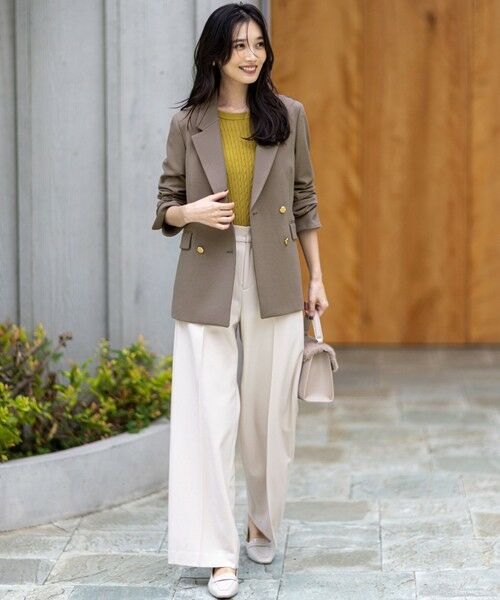 S size ONWARD(小さいサイズ) / エスサイズオンワード テーラードジャケット | ビューティサーモ2WAYストレッチ テーラードジャケット | 詳細2