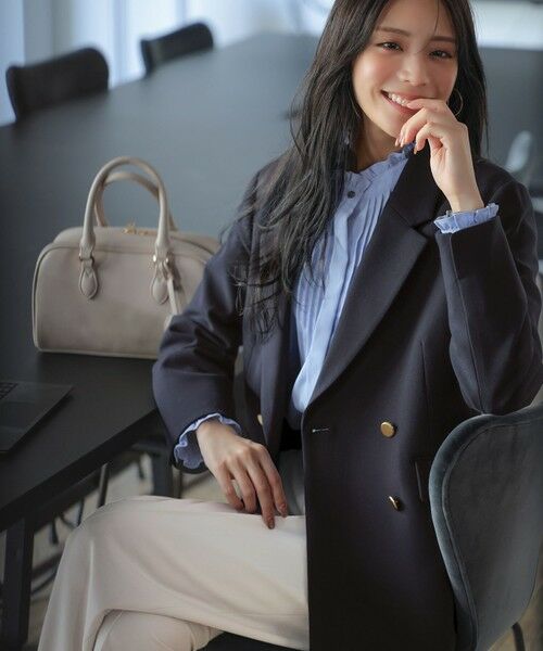 S size ONWARD(小さいサイズ) / エスサイズオンワード テーラードジャケット | ビューティサーモ2WAYストレッチ テーラードジャケット | 詳細18