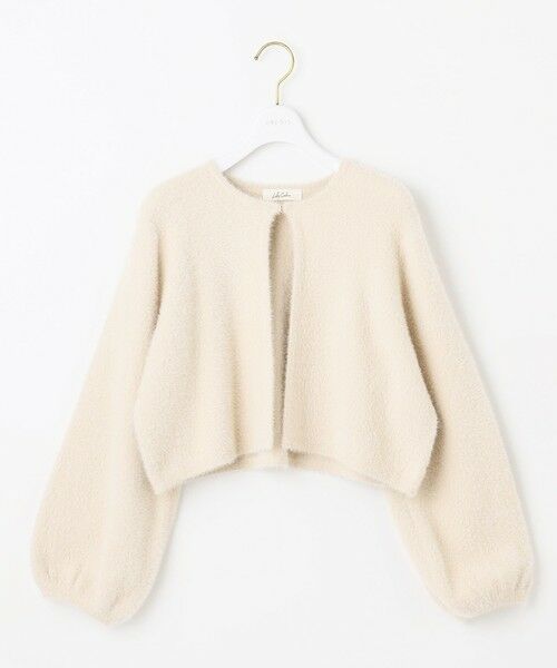 S size ONWARD(小さいサイズ) / エスサイズオンワード カーディガン・ボレロ | 【洗える】フェザーボレロ カーディガン | 詳細3