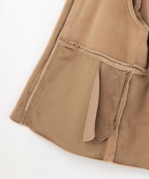 S size ONWARD(小さいサイズ) / エスサイズオンワード その他アウター | Luxuryフェイクムートン コート | 詳細16