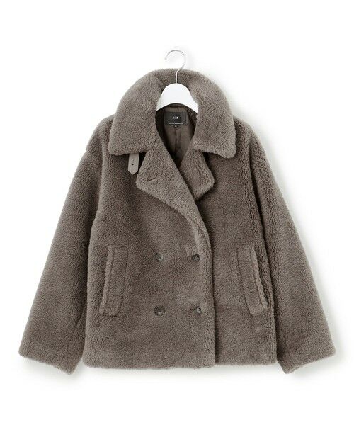 S size ONWARD(小さいサイズ) / エスサイズオンワード その他アウター | 【CanCam11月号掲載】ECOPELテディボア ダブルフロント アウター | 詳細4