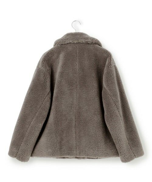 S size ONWARD(小さいサイズ) / エスサイズオンワード その他アウター | 【CanCam11月号掲載】ECOPELテディボア ダブルフロント アウター | 詳細5