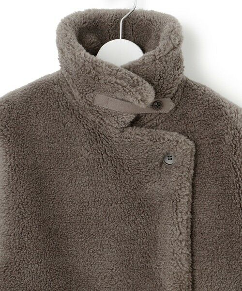 S size ONWARD(小さいサイズ) / エスサイズオンワード その他アウター | 【CanCam11月号掲載】ECOPELテディボア ダブルフロント アウター | 詳細11