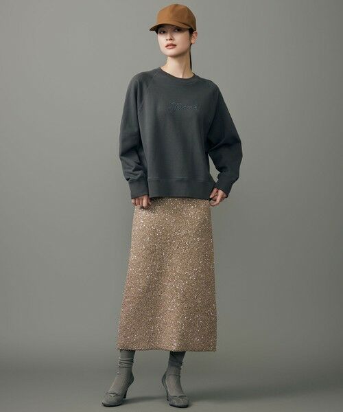 S size ONWARD(小さいサイズ) / エスサイズオンワード スウェット | クリアループバックレタリング スウェット | 詳細7