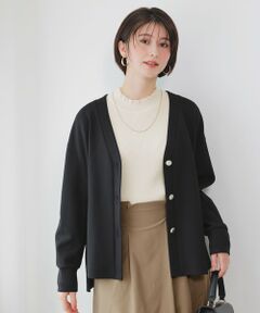 S size ONWARD(小さいサイズ) / エスサイズオンワード カーディガン・ボレロ | カットジョーゼット カーディガン