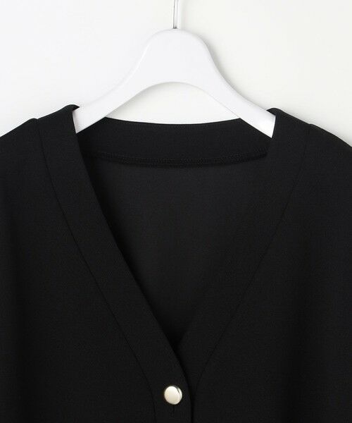 S size ONWARD(小さいサイズ) / エスサイズオンワード カーディガン・ボレロ | カットジョーゼット カーディガン | 詳細15