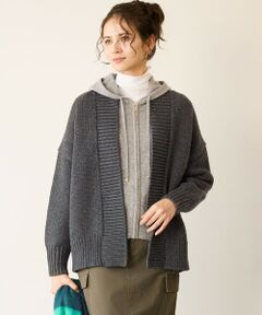 S size ONWARD(小さいサイズ) / エスサイズオンワード カーディガン・ボレロ | 【SLOW/一部店舗限定】チャンキー カーディガン