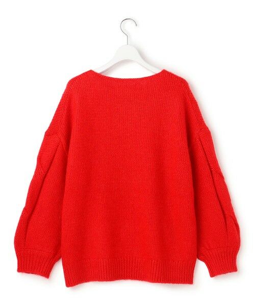 S size ONWARD(小さいサイズ) / エスサイズオンワード ニット・セーター | 【SLOW/一部店舗限定】ケーブル 袖デザイン ニット | 詳細4