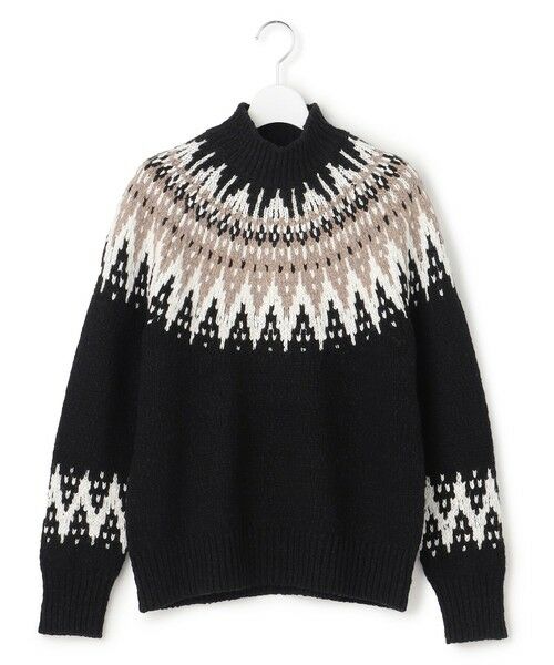 S size ONWARD(小さいサイズ) / エスサイズオンワード ニット・セーター | 【SLOW/一部店舗限定】ジャカード ハイネック ニット | 詳細4
