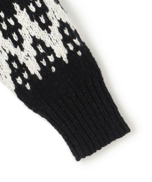 S size ONWARD(小さいサイズ) / エスサイズオンワード ニット・セーター | 【SLOW/一部店舗限定】ジャカード ハイネック ニット | 詳細7