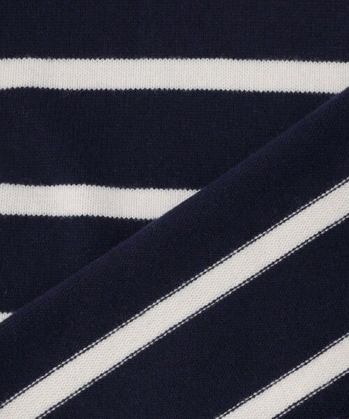 S size ONWARD(小さいサイズ) / エスサイズオンワード ニット・セーター | 【SLOW/一部店舗限定】ソフトウール ボーダー ニット | 詳細11