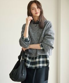 S size ONWARD(小さいサイズ) / エスサイズオンワード ニット・セーター | 【SLOW/一部店舗限定】ソフトウール Vネック ニット