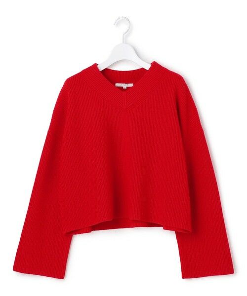 S size ONWARD(小さいサイズ) / エスサイズオンワード ニット・セーター | 【SLOW/一部店舗限定】ソフトウール Vネック ニット | 詳細5