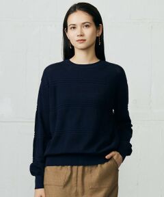 S size ONWARD(小さいサイズ) / エスサイズオンワード ニット・セーター | ファインコットンウール ニット