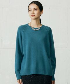 S size ONWARD(小さいサイズ) / エスサイズオンワード ニット・セーター | ウールカシミヤブレンドラグランスリーブ ニット