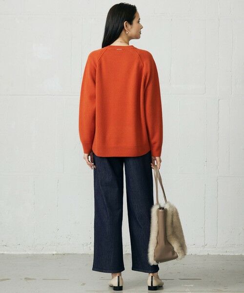 S size ONWARD(小さいサイズ) / エスサイズオンワード ニット・セーター | ウールカシミヤブレンドラグランスリーブ ニット | 詳細8