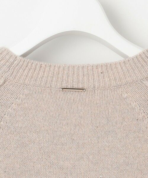 S size ONWARD(小さいサイズ) / エスサイズオンワード ニット・セーター | 【カタログ掲載】ウールカシミヤブレンドスパンコールラグランスリーブ ニット | 詳細20