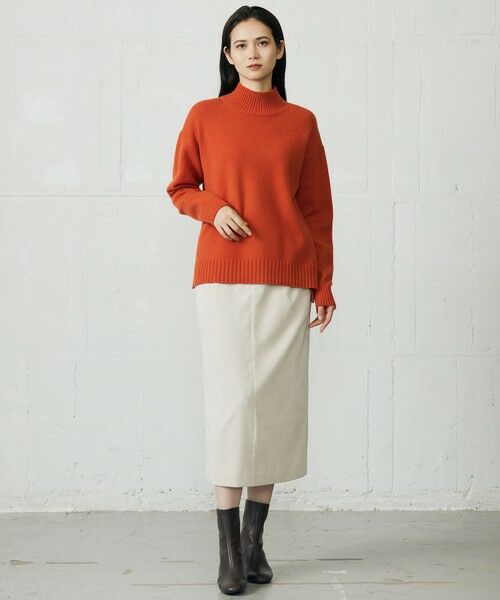 S size ONWARD(小さいサイズ) / エスサイズオンワード ニット・セーター | ウールカシミヤブレンドハイネック ニット | 詳細1