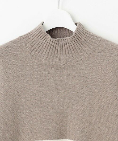 S size ONWARD(小さいサイズ) / エスサイズオンワード ニット・セーター | ウールカシミヤブレンドハイネック ニット | 詳細15